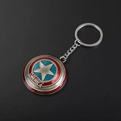 Captain America Brinze Keychain thumbnail 1