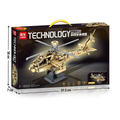 8003 Apache Technology Military Model 651PCS thumbnail 1