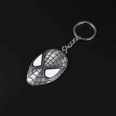 Spiderman Silver Keychain thumbnail 1