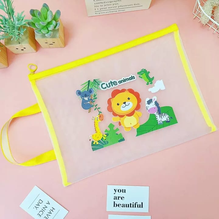 Cute Animals Document Bag