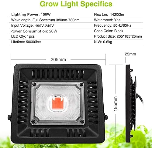 Vue 3 de Relassy Lampe Horticole
