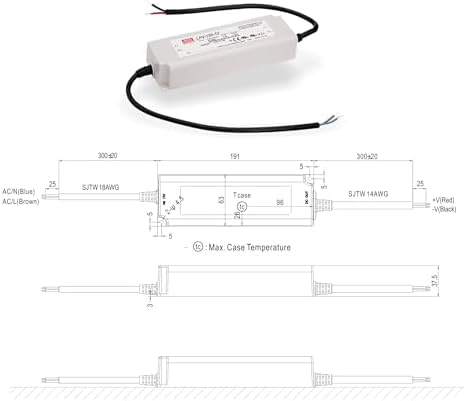 Vue 2 de Alimentation Led Mean Well