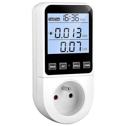 Wattmetre Prise Compteur Denergie