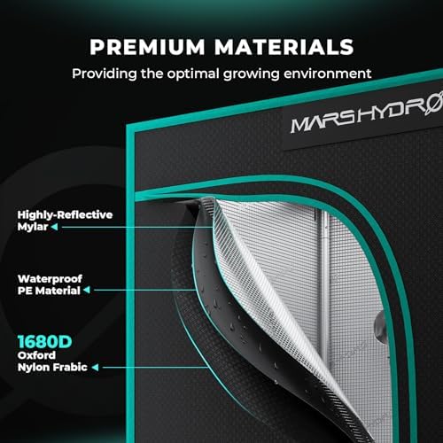 Vue 2 de Mars Hydro Tente De