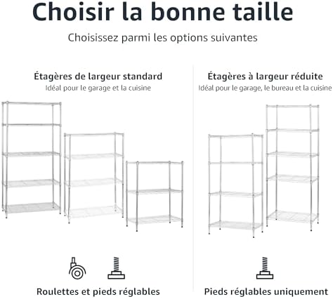 Vue 4 de Amazon Basics Etagere
