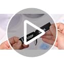 Vue 7 de Vinabo Scratch Autocollant Double