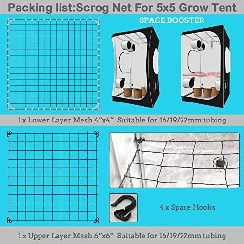 Vue 2 de Potlab Advanced Scrog Net