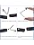Vue 4 de Increway Lot De Clips