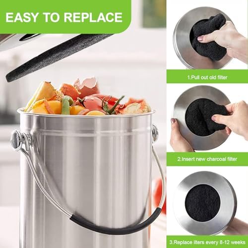 Vue 4 de Pieces Filtres Compost Ronds