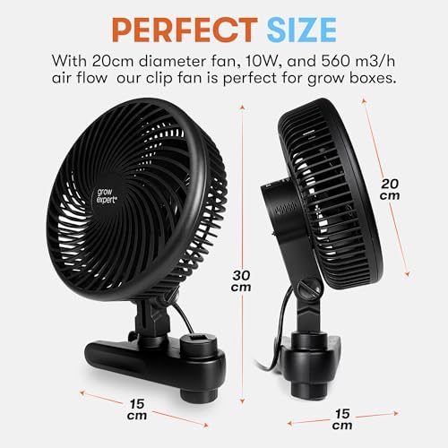 Vue 2 de Ventilateur Oscillant Pour Tentes