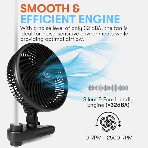 Vue 6 de Ventilateur Oscillant Pour Tentes