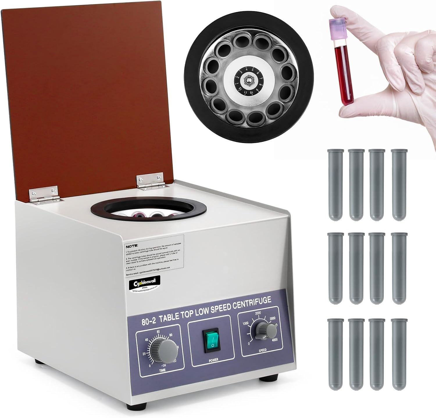 Cgoldenwall Centrifugeuse Laboratoire Professionnelle