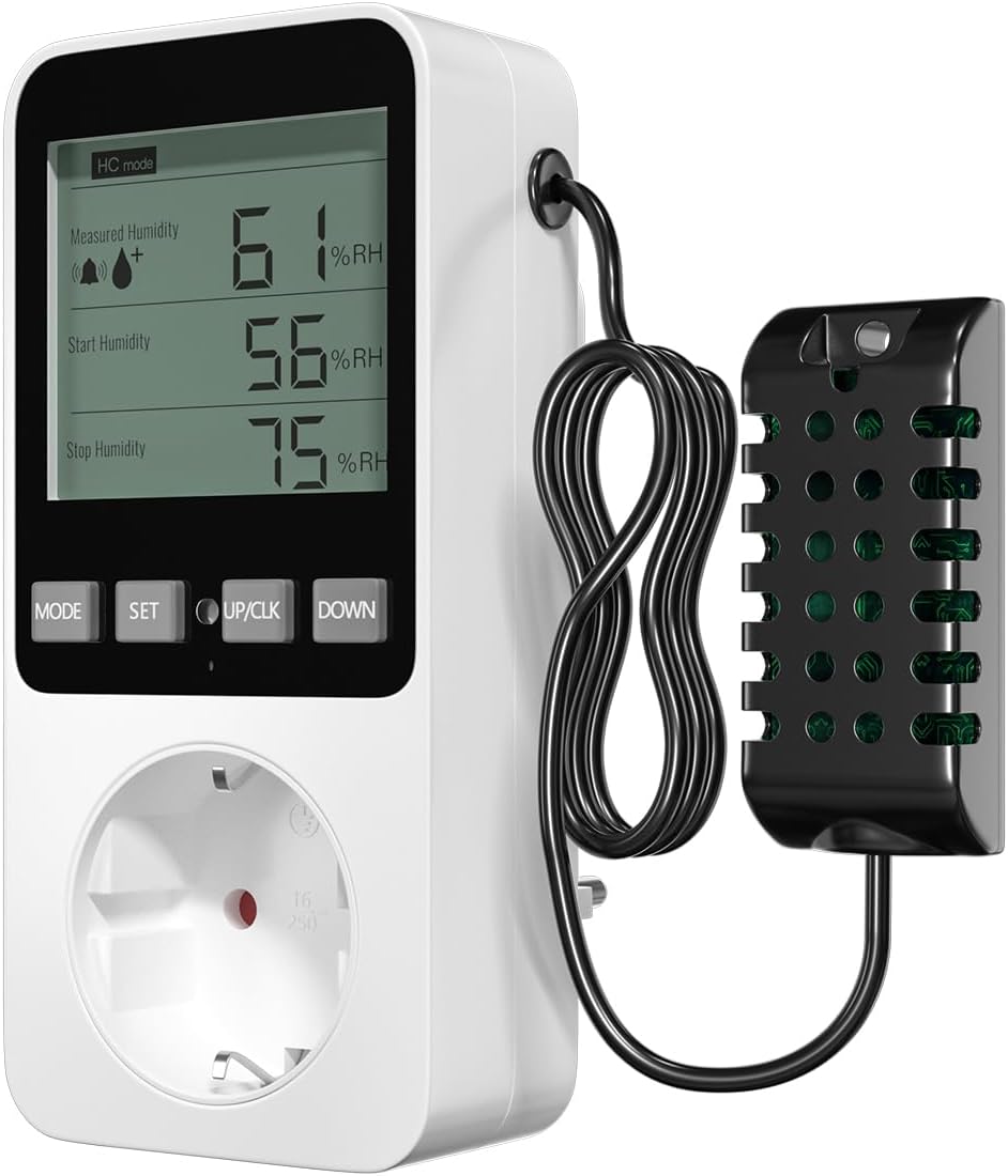 Lamptobe Prise Thermostat Hygrostat
