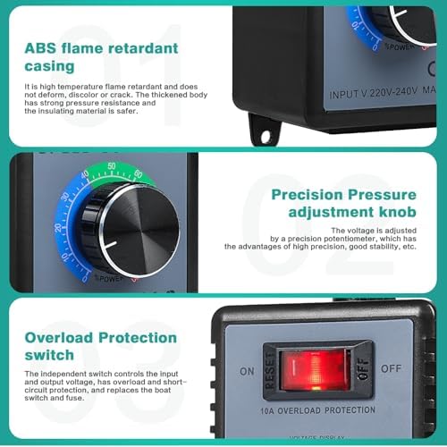 Vue 4 de Ailao Variateur De Vitesse