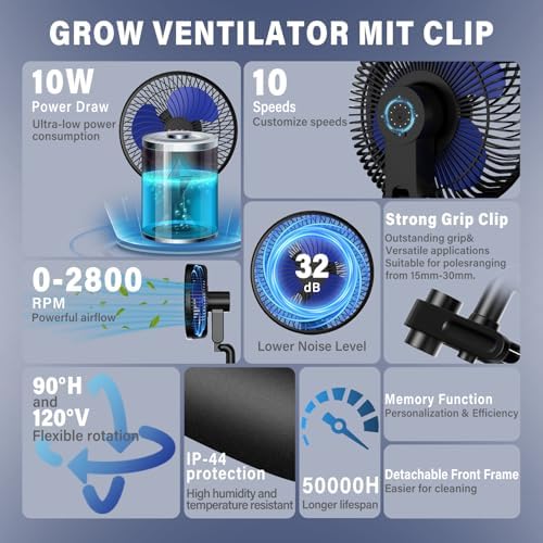 Vue 6 de Fangofast Ventilateur Clipable