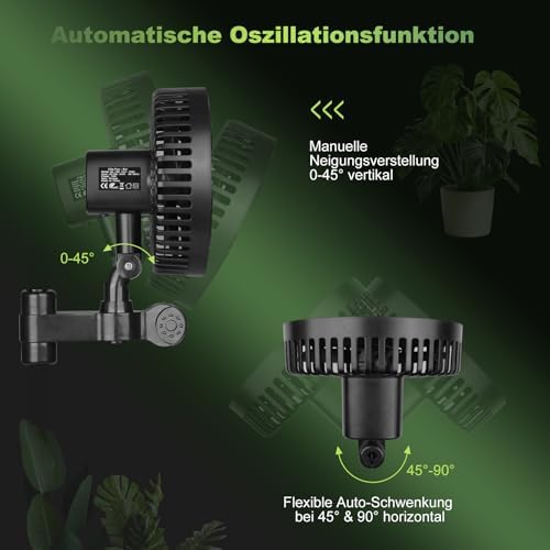 Vue 4 de Inoamity Ventilateur Clip Pour