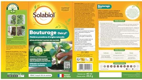 Vue 2 de Solabiol Bouturage Osiryl Ml