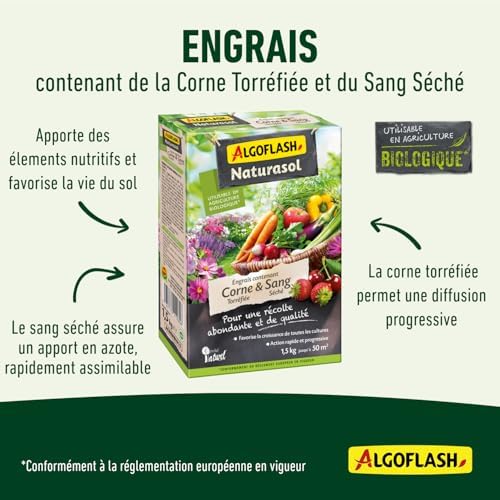 Vue 4 de Algoflash Naturasol Engrais Contenant