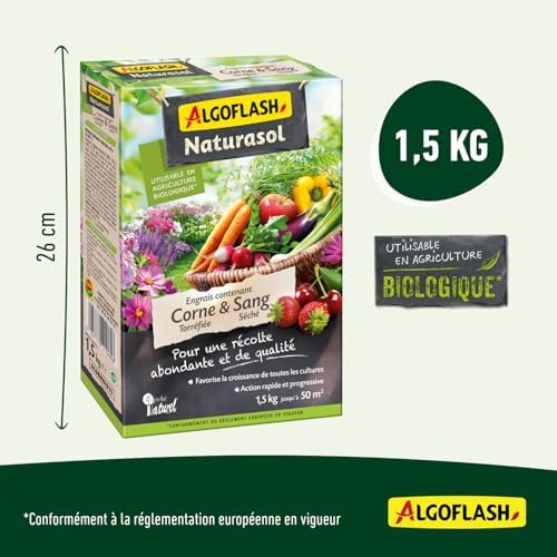 Vue 5 de Algoflash Naturasol Engrais Contenant
