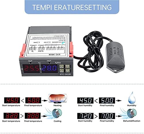 Vue 4 de Ruizhi Stc Numerique Temperature