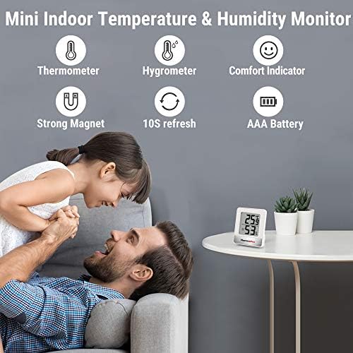 Vue 3 de Thermopro Tp Petit Hygrometre