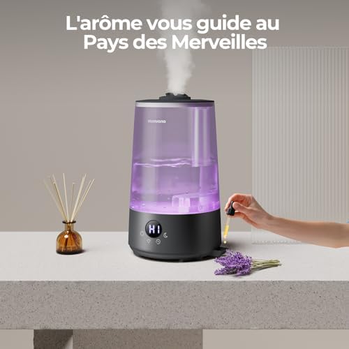 Vue 7 de Homvana Humidificateur Dair Bebe