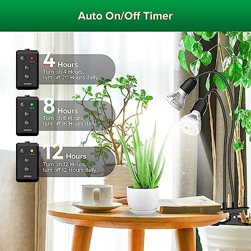 Vue 3 de Sansi Lampe Horticole Led