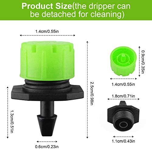 Vue 2 de Pcs Goutteur Irrigation Reglable