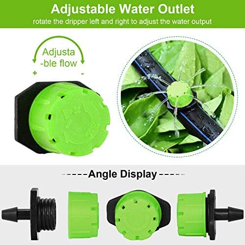 Vue 3 de Pcs Goutteur Irrigation Reglable