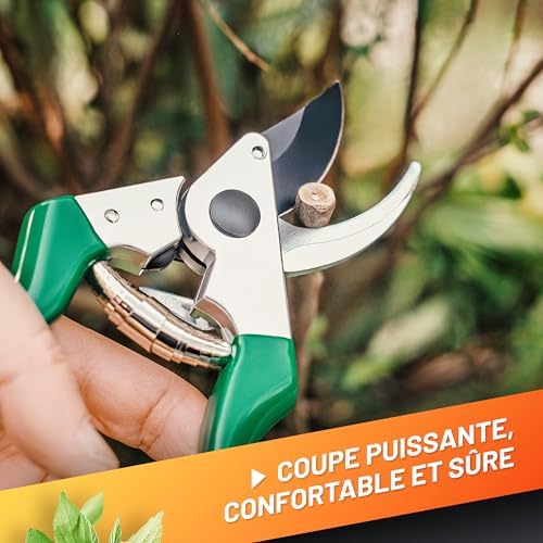 Vue 3 de Gruntek Secateur De Jardin