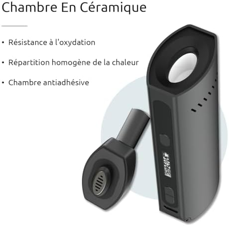 Vue 2 de Vaporisateur Herbe Nectar Platinum