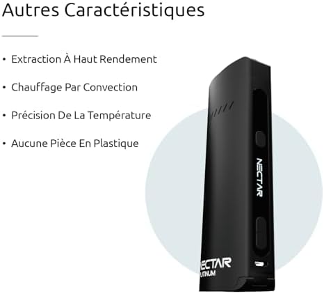Vue 5 de Vaporisateur Herbe Nectar Platinum