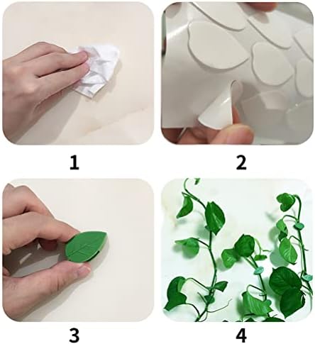 Vue 4 de Pieces Clip Plante Grimpante