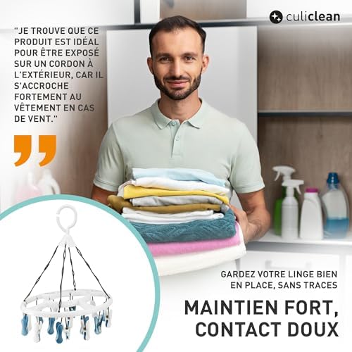 Vue 3 de Culiclean Sechoir Avec Pinces