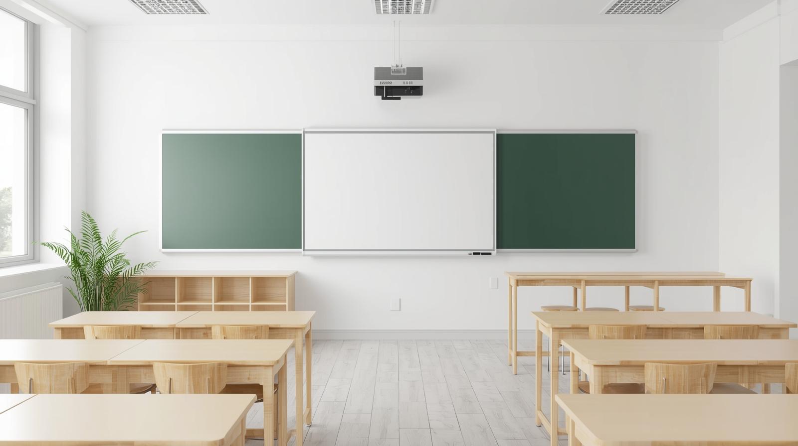 Bambini che interagiscono con la LIM