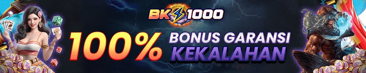 BONUS GARANSI 100%