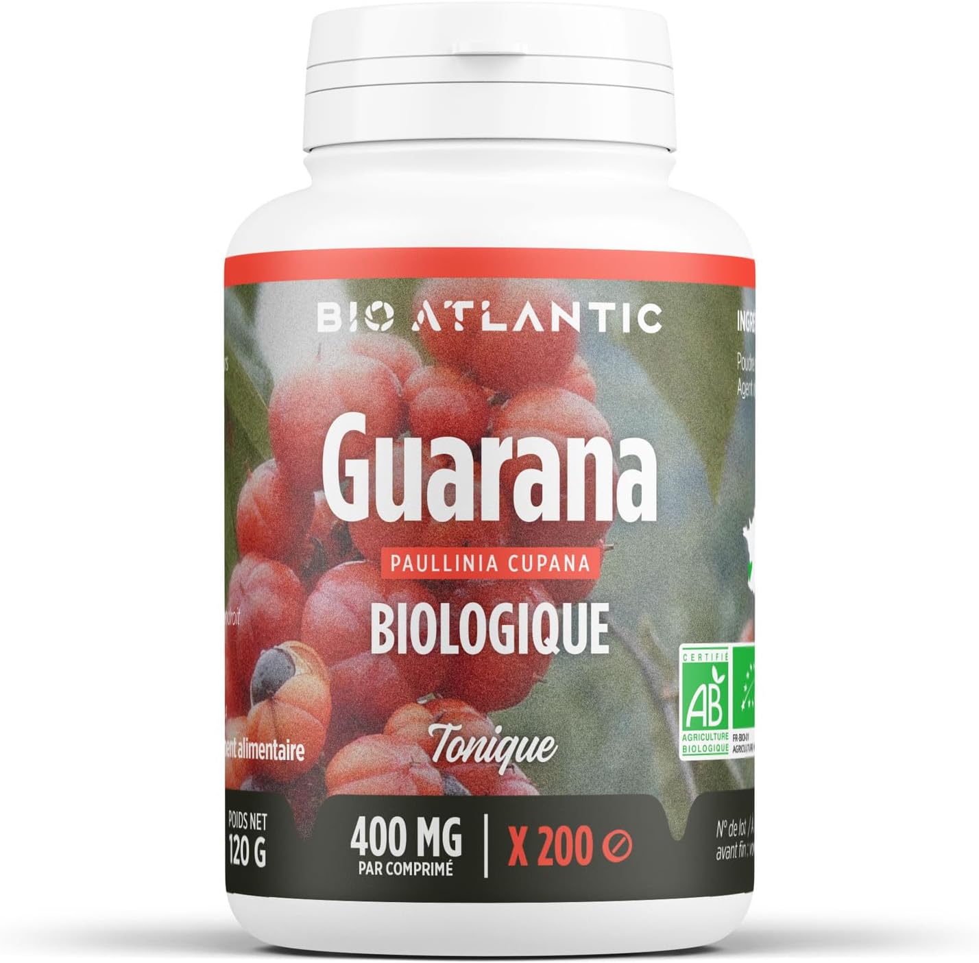 Guarana Bio Mg Comprimes