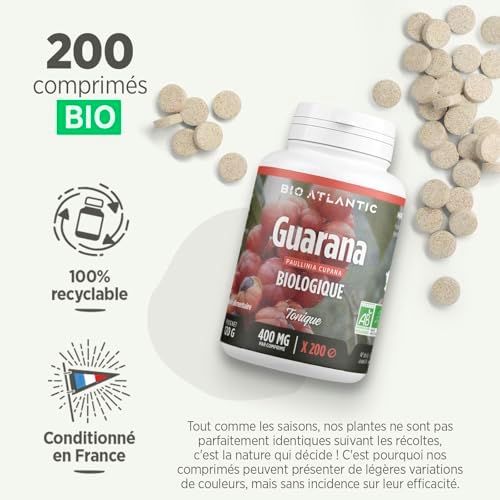 Vue 5 de Guarana Bio Mg Comprimes