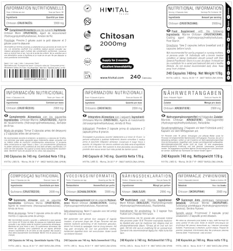 Vue 2 de Chitosan Marin Mg Gelules