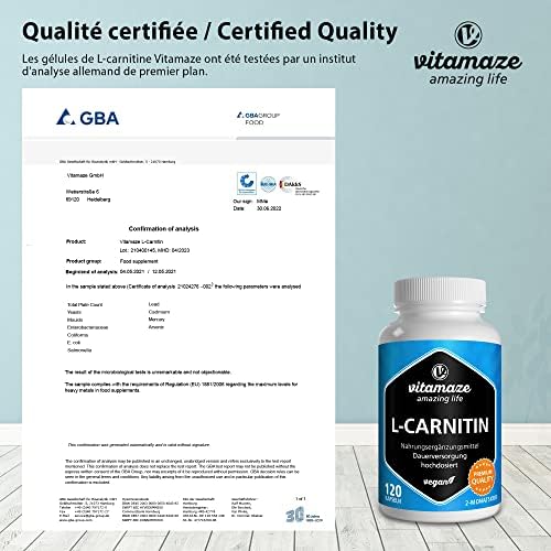 Vue 6 de Lcarnitine Haute Dose