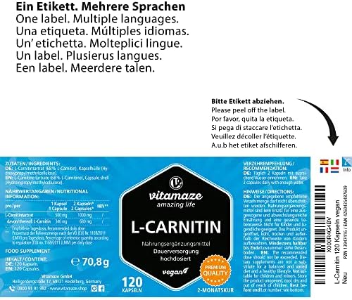 Vue 7 de Lcarnitine Haute Dose
