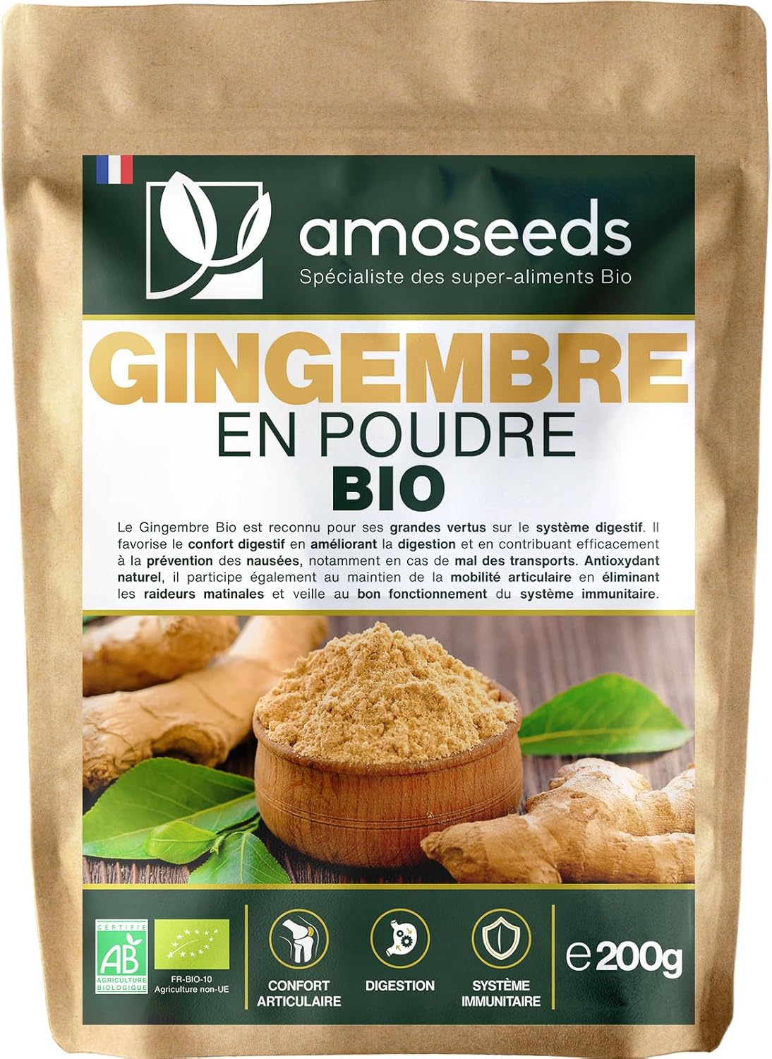 Gingembre En Poudre Bio