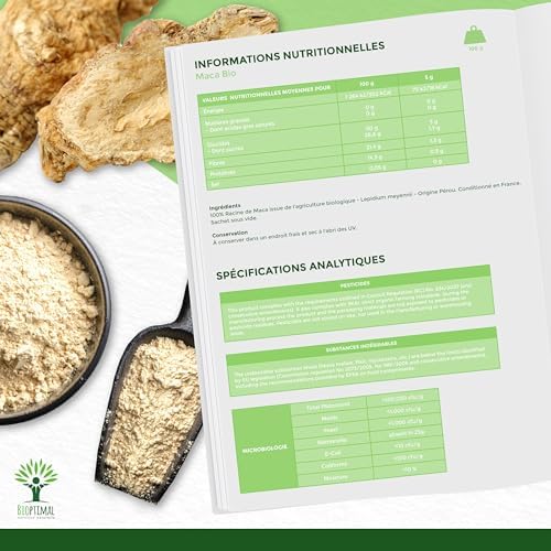Vue 6 de Maca Bio Bioptimal En