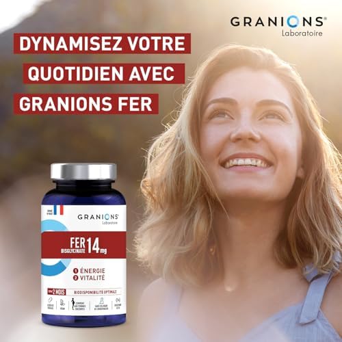 Vue 5 de Fer Bisglycinate Mg Granions