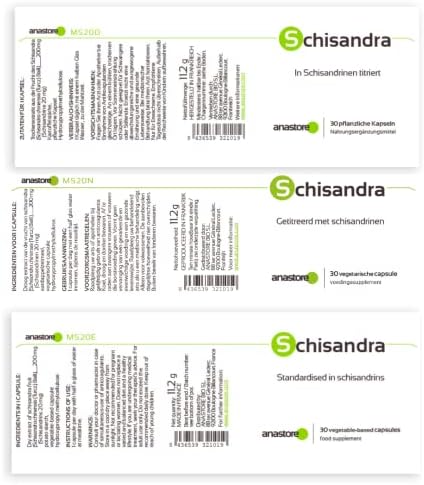 Vue 5 de Schisandra Chinensis Mg Gelules