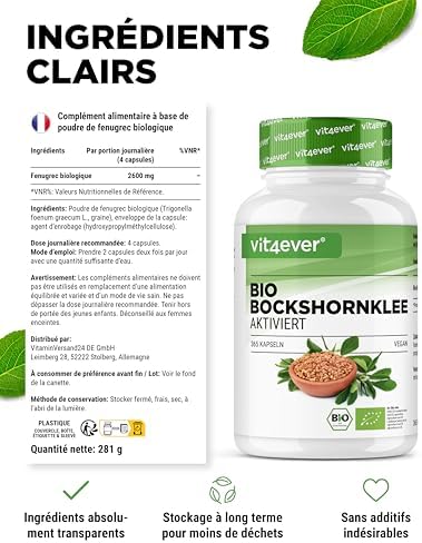 Vue 5 de Fenugrec Active Bio Gelules