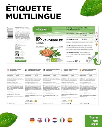 Vue 6 de Fenugrec Active Bio Gelules