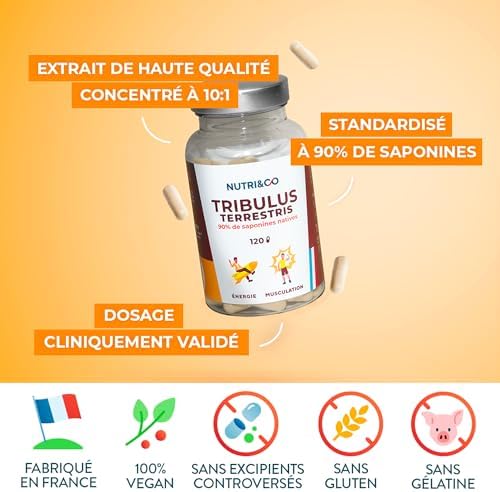 Vue 4 de Nutri Co Tribulus Terrestris