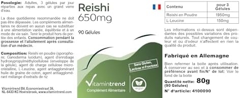 Vue 4 de Reishi Mg Avec Mg