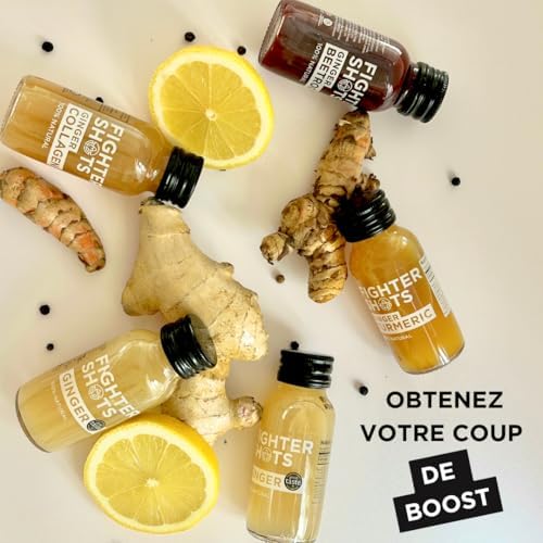 Vue 7 de Fighter Shots Gingembre Curcuma